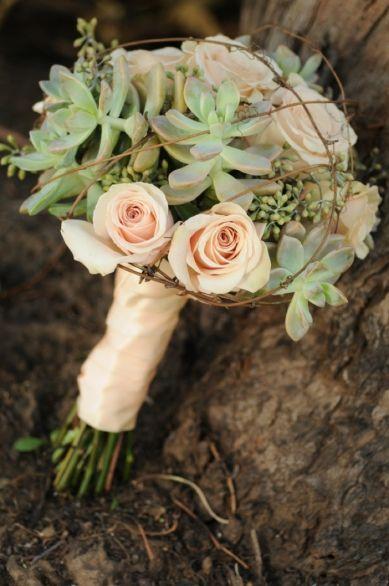 Wedding - Succulent Bouquet. 