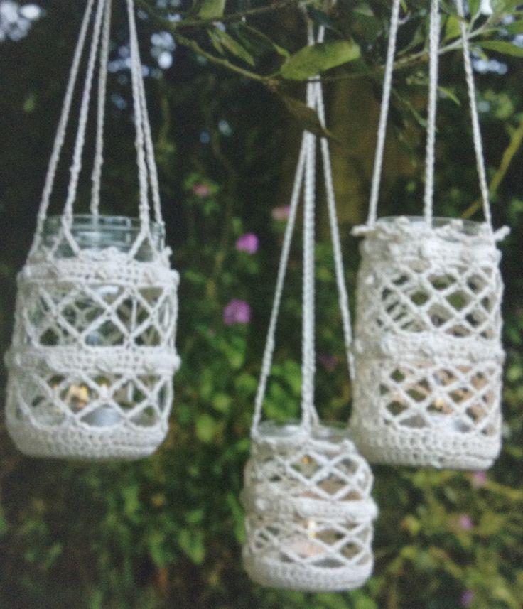 Mariage - Crochet Jar choses
