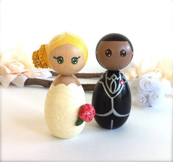 Hochzeit - Kuchen-Deckel von Etsy.com