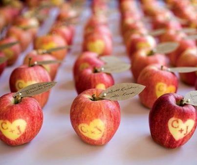 زفاف - التفاح المرافقون!