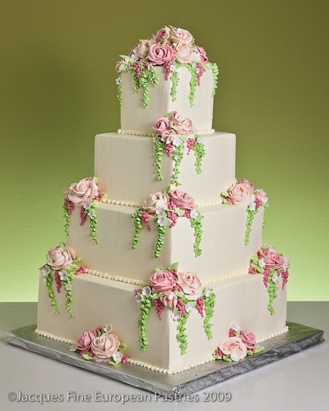 Wedding - peaceful wedding cake for brides.