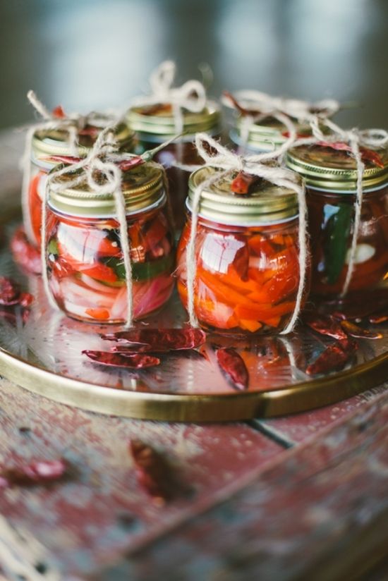 Wedding - DIY Homemade Pickled Peppers 