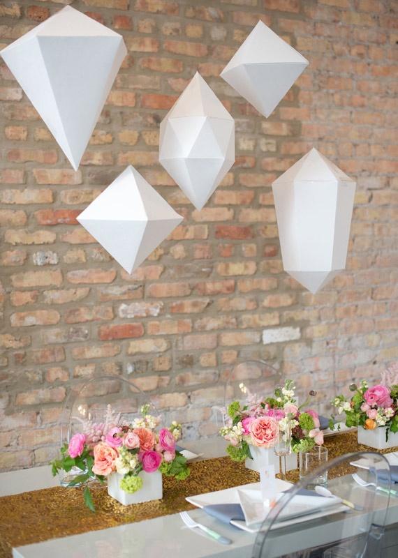 Wedding - Geometric Wedding Decor Ideas 