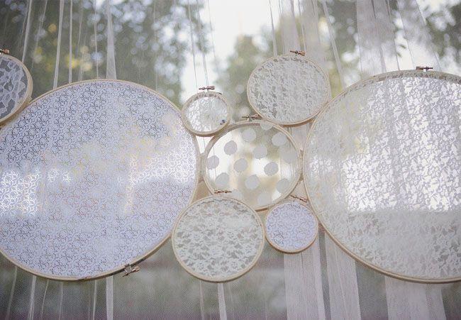 Wedding - Inspired By Embroidery Hoops