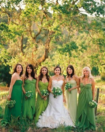 Hochzeit - Herrliches Grün