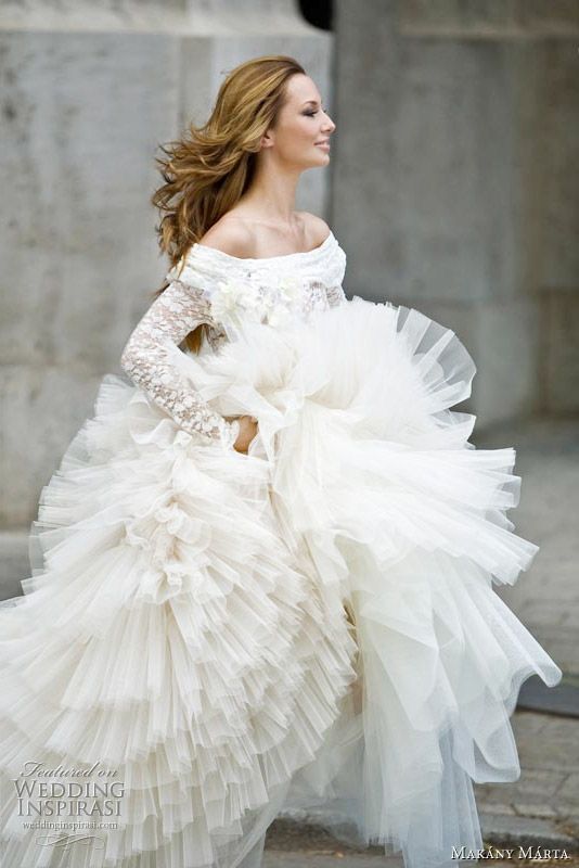 Hochzeit - Ballerina-Brautkleid