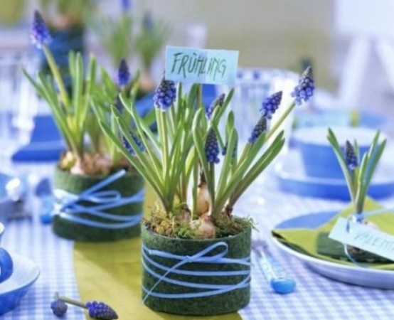 Mariage - DIY: 53 idées étonnantes de décoration de table de printemps
