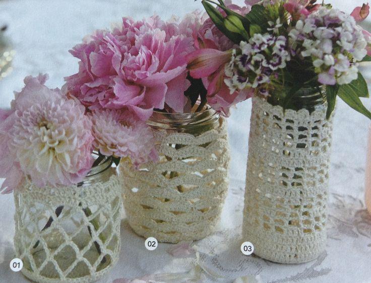 Wedding - More Crochet Jar Things 