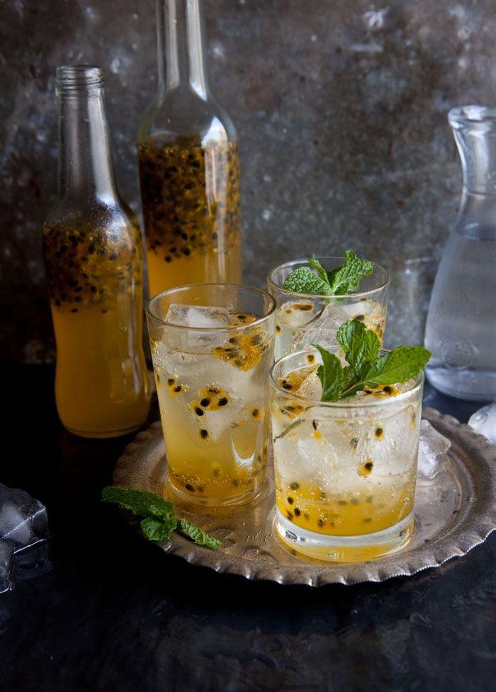 Wedding - Homemade Passion Fruit Cordial 