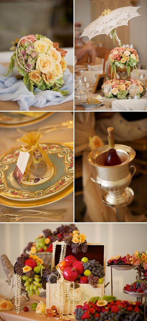 زفاف - حفلات الزفاف - خمر الخوخ الشئون