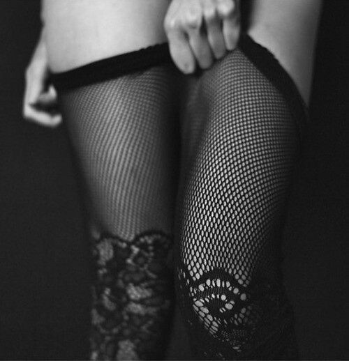 Wedding - Fishnet And Lace 