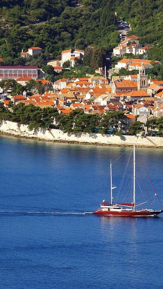 زفاف - Vaja خليج، جزيرة كوركولا، كرواتيا