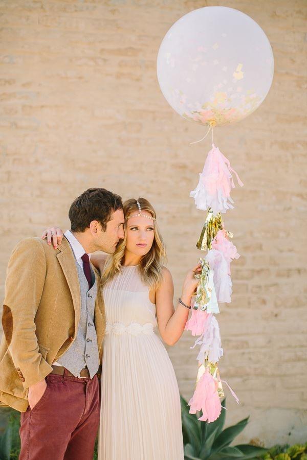 زفاف - موضوع البالون