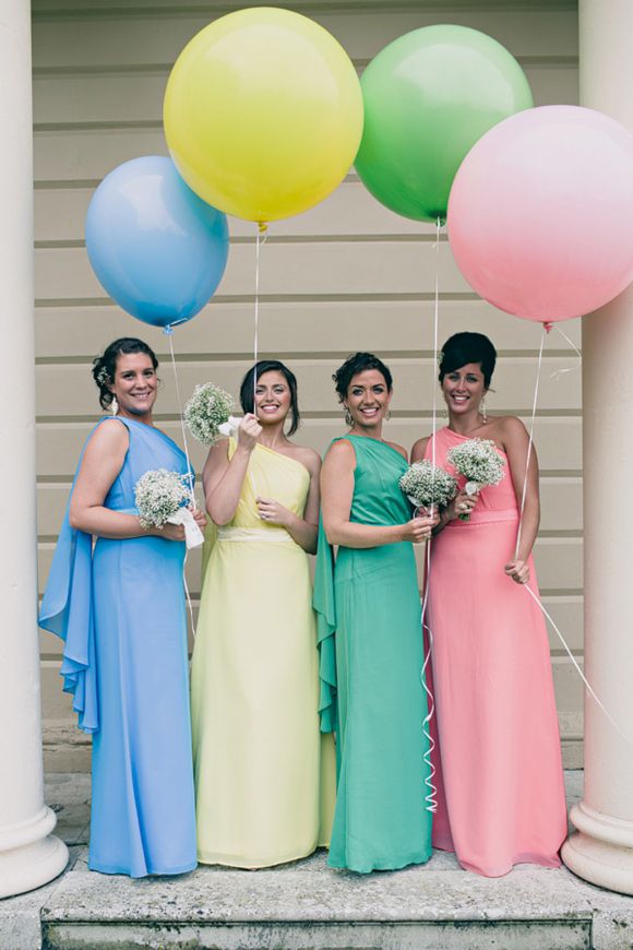 Wedding - Pastel Bridesmaids 