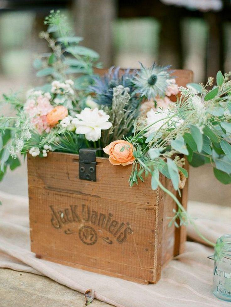 Wedding - 15 Rustic Wedding Centerpieces