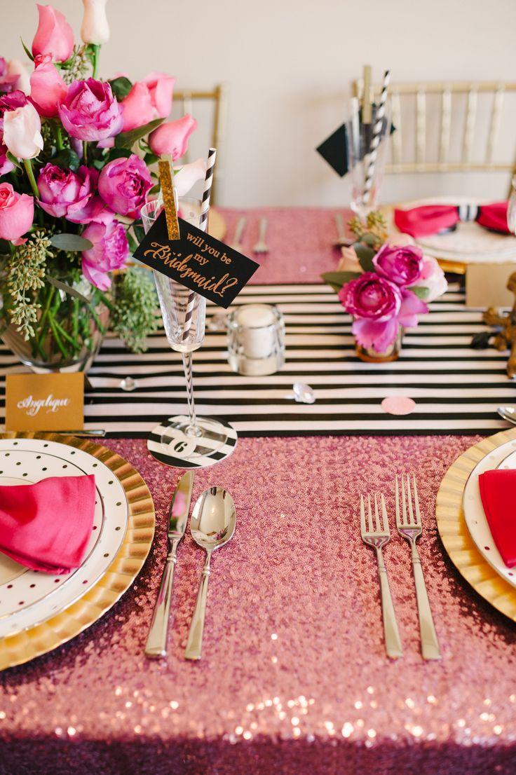 Wedding - A Chic And Swanky Kate Spade Inspired Dinner Party