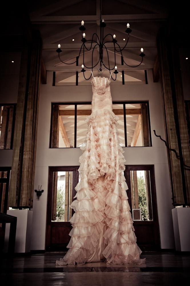 Wedding - Hanging Wedding Gown 