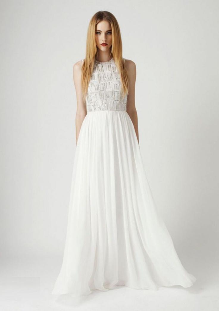 Wedding - Rachel Gilbert - Sian Gown In White 