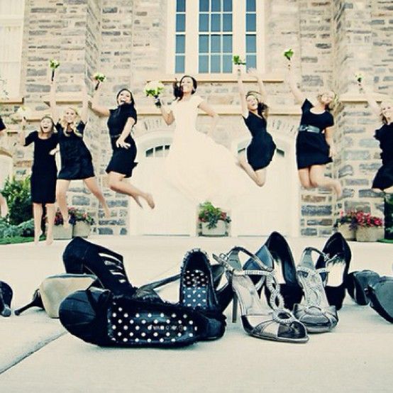 Wedding - Love This Idea With The Bridal Party 
