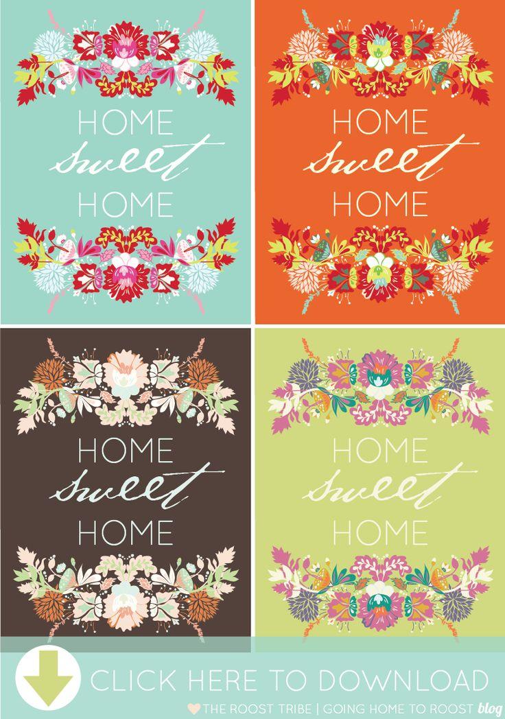 Wedding - Home Sweet Home Printable 
