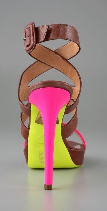 Mariage - Neon Sandal