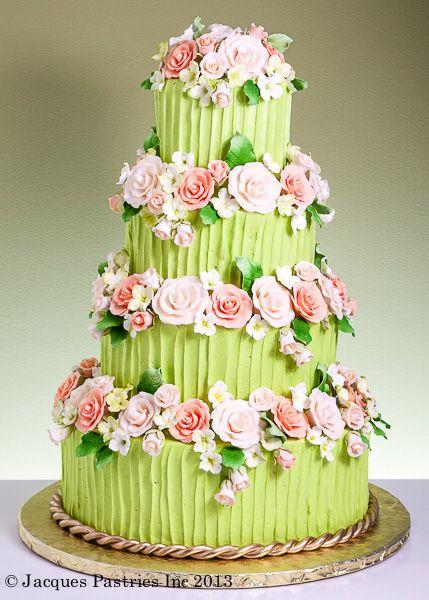 Wedding - Garden Elegance Cake 