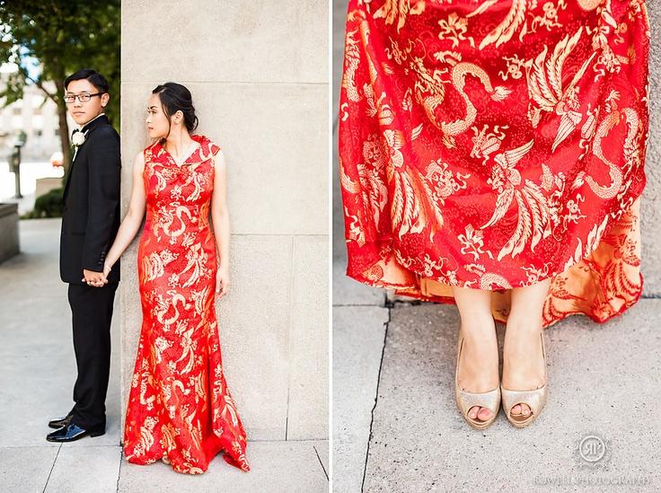 زفاف - زفاف أحمر و الذهب الصيني
