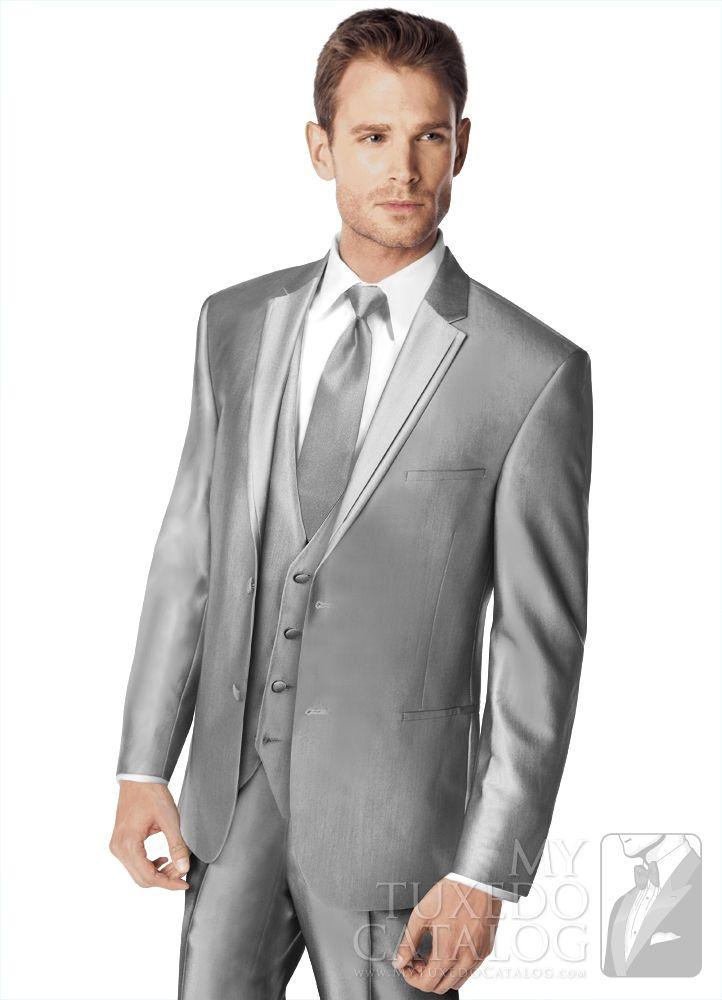 Wedding - Grey 'Swagger' Tuxedo 