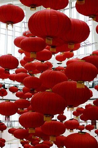 Wedding - Chinese Red Lanters 