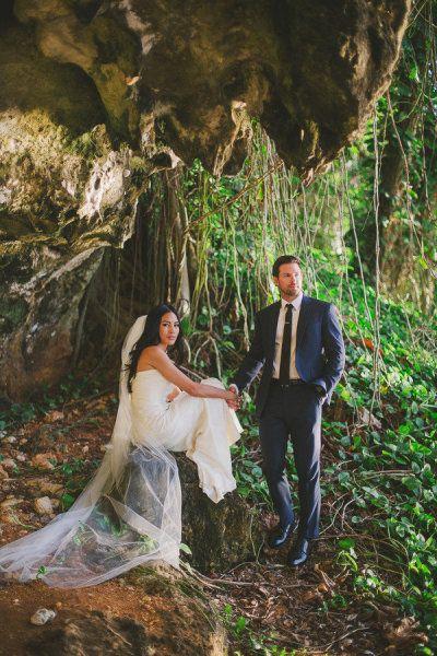 Свадьба - Тропический Свадебная Фотография