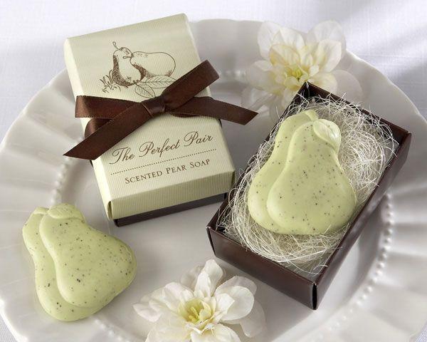 Wedding - “The Perfect Pair” Scented Pear Soap