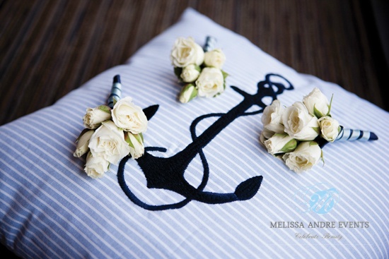 Wedding - Nautical Themed Wedding - Bouquets 
