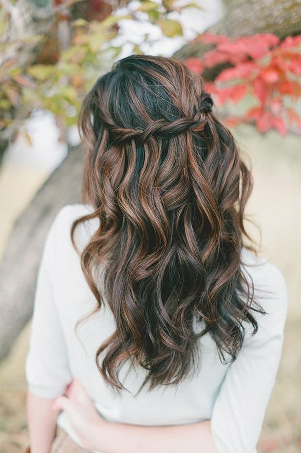 Wedding - Braids, Curls With Loose Twist To Hold 
