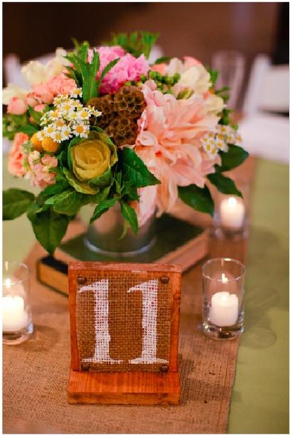 Wedding - Creative Table Numbers  