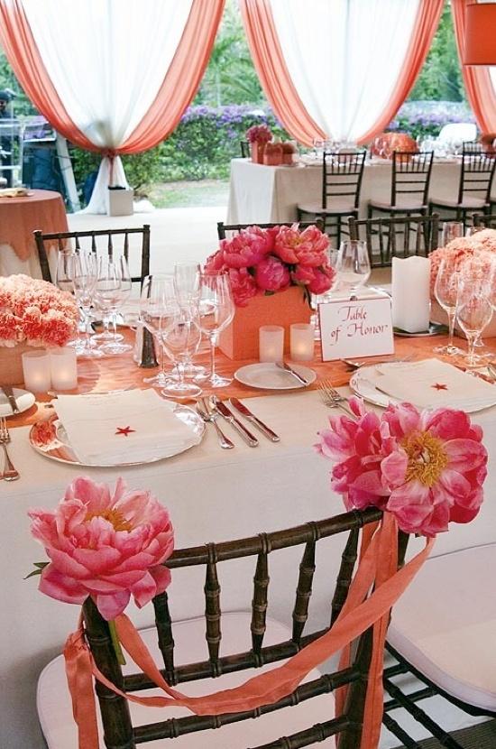 Hochzeit - Coral Tables