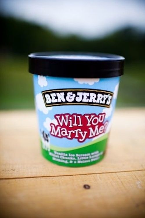 Wedding - Ben And Jerry's Proposal - So Unique! 
