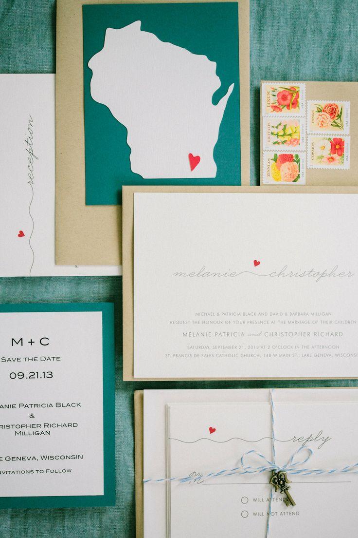 Wedding - Modern Invites   Paper