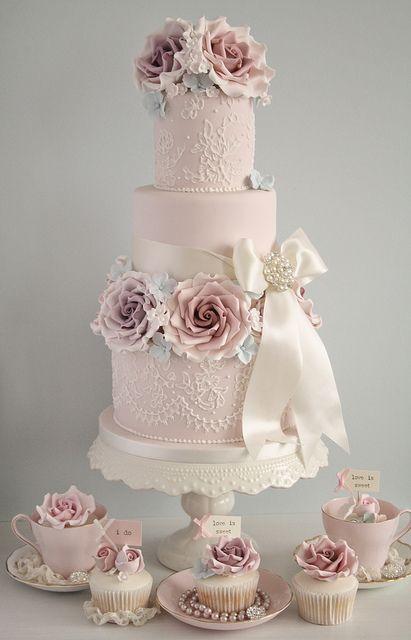 Wedding - Wedding cakes and cup cakes