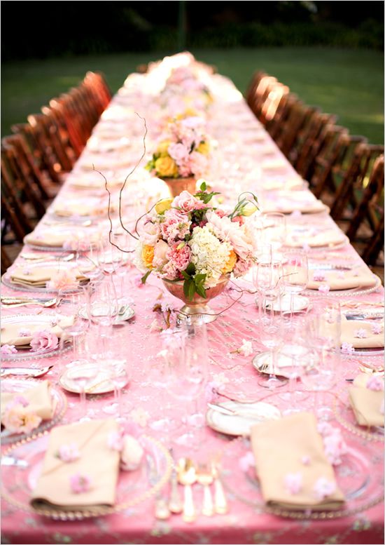 Wedding - Pink Wedding Decor Ideas