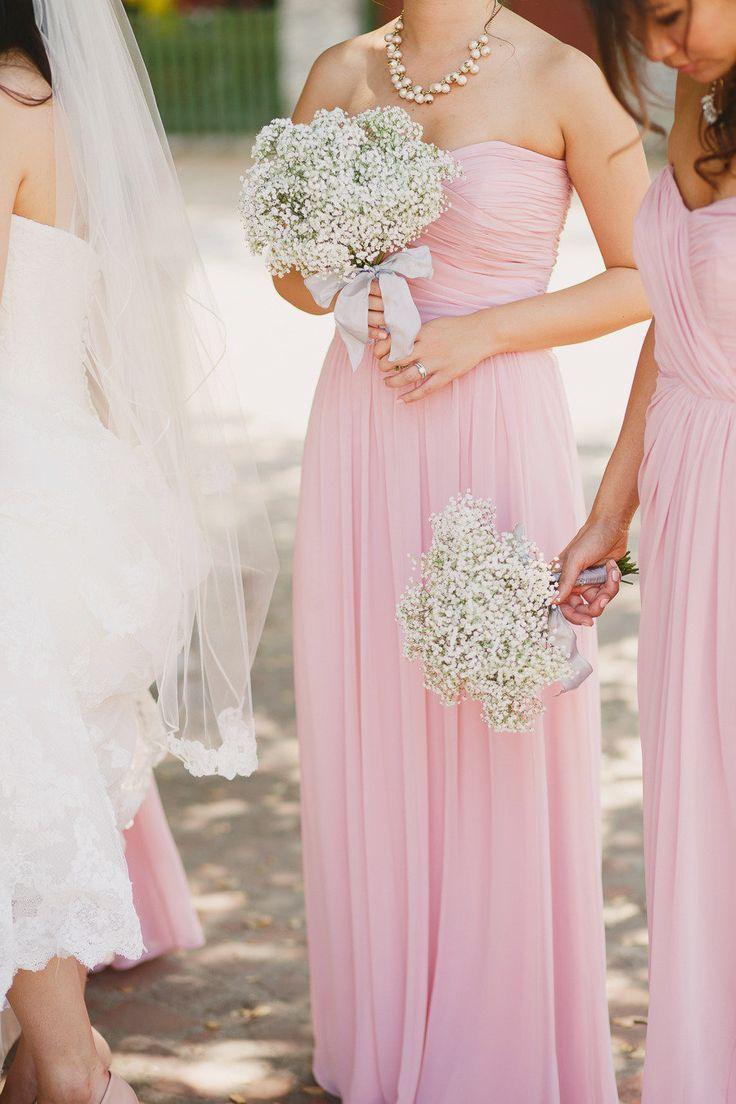 Wedding - Bridesmaids In Pink.