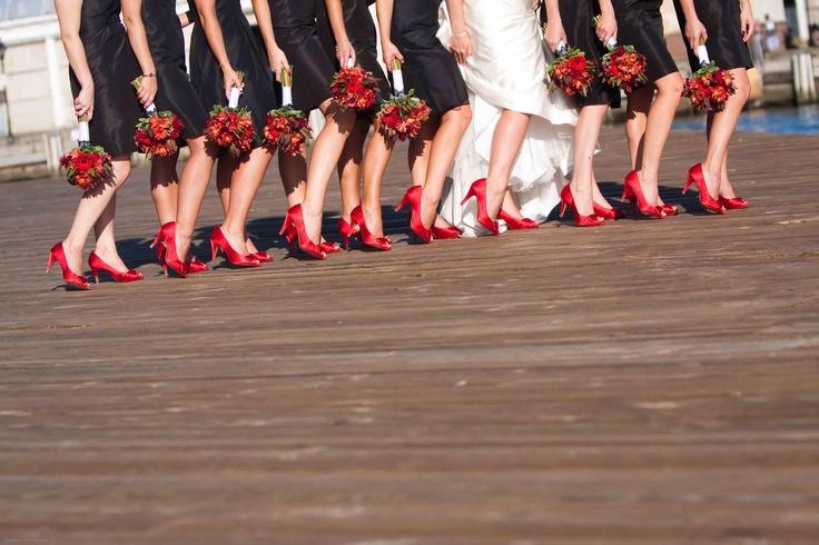 Wedding - Red Wedding Shoes 