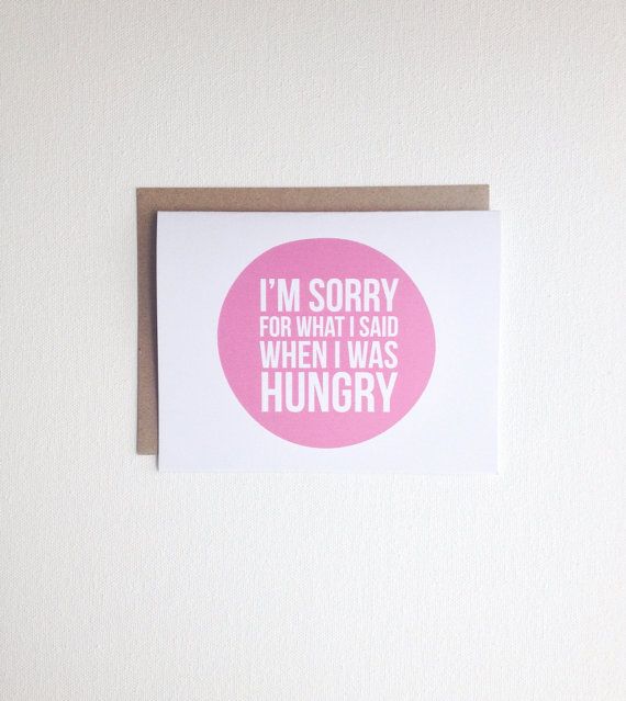 Wedding - I'm Sorry Card - Humorous Card - Funny I'm Sorry Card Blank Card - With Kraft Brown Envelope