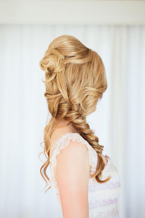 Mariage - Les cheveux de sirène de mariage