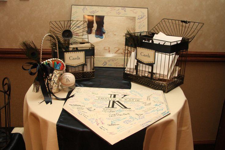 Wedding - Baseball Theme Wedding Guestbook 