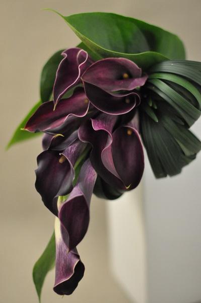Hochzeit - Calla-Lilien-Blumenstrauß