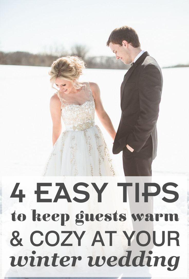 Wedding - Don't Forget To Keep Guests Warm At Your Winter Wedding With These 4 Easy Tips And Tricks