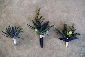 Wedding - A More Manly Boutonniere. 