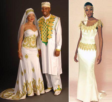 زفاف - فساتين الأفريقية