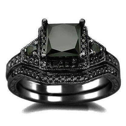 Hochzeit - Gothic Wedding Ring