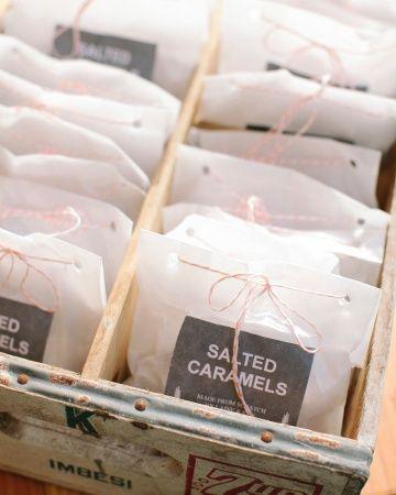 Wedding - Homemade Salted Caramels 